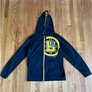 Majestic Boston Bruins zip up hoodie